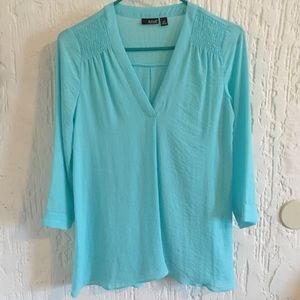 A.N.A Light Blue Blouse Size XS